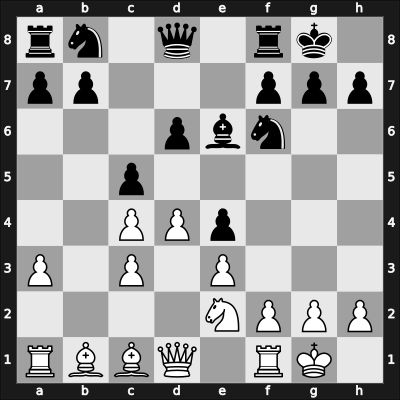 1947 URS Ch, semi final – Round 2 – Lisitsin, Georgy – 1-0 – Sokolsky, Alexey – G16