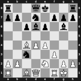 1947 URS Ch, semi final – Round 4 – Bronstein, David I – 1-0 – Aronin, Lev – G24