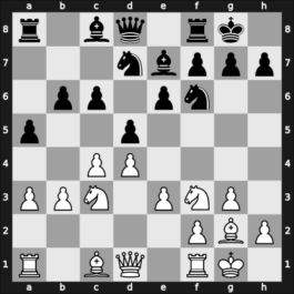 1947 URS Ch, semi final – Round 4 – Kuzminykh, Evgeny – 1/2-1/2 – Sokolsky, Alexey – G25