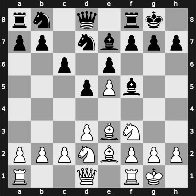 1947 URS Ch, semi final – Round 4 – Taimanov, Mark E – 1-0 – Goldberg, Grigory A – G26