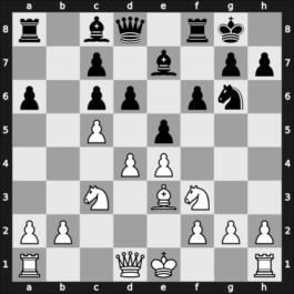 1947 URS Ch, semi final – Round 4 – Klaman, Konstantin Mikhailovich – 1/2-1/2 – Vasiljev, Aleksandr – G27