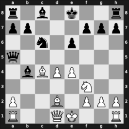1947 URS Ch, semi final – Round 6 – Taimanov, Mark E – 1/2-1/2 – Aronin, Lev – G36
