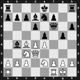 1947 URS Ch, semi final – Round 6 – Klaman, Konstantin Mikhailovich – 1-0 – Sokolsky, Alexey – G37