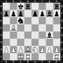 1947 URS Ch, semi final – Round 8 – Kirillov, Vladimir – 1/2-1/2 – Aronin, Lev – G48