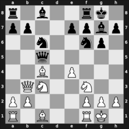 1947 URS Ch, semi final – Round 10 – Vasiljev, Aleksandr – 1/2-1/2 – Goldberg, Grigory A – G58