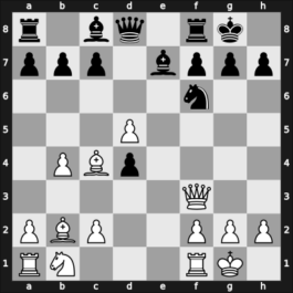 1947 URS Ch, semi final – Round 15 – Kirillov, Vladimir – 1-0 – Klaman, Konstantin Mikhailovich – G90