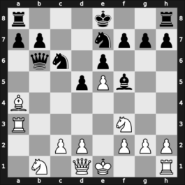 1947 URS-ch15 – Round 2 – Klaman, Konstantin Mikhailovich – 0-1 – Aronin, Lev – G4