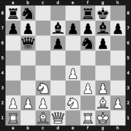 1947 US Open Corpus Christi – Round 6 – Yanofsky, Daniel Abraham – 1-0 – Colon Romero, Arturo – G5