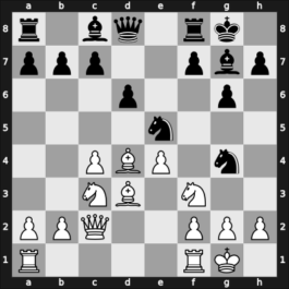 1947 Warsaw – Round 1 – Sliwa, Bogdan – 1-0 – Gruenfeld, Ernst – G4