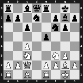 1947 Warsaw – Round 1 – Sliwa, Bogdan – 0-1 – Gligorić, Svetozar – G9