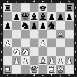 1947 Warsaw – Round 3 – Gruenfeld, Ernst – 1-0 – Gadalinski, Jan – G18
