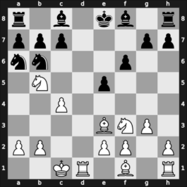 1947 Warsaw – Round 7 – Pachman, Ludek – 0-1 – Boleslavsky, Isaac – G35