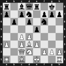 1947 Warsaw – Round 8 – Gadalinski, Jan – 0-1 – Smyslov, Vladimir – G39