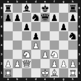 1947 Warsaw – Round 9 – Gligorić, Svetozar – 1/2-1/2 – Pachman, Ludek – G44