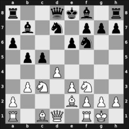 1947 Yugoslavia Ch – Round 1 – Germek, Milan – 1/2-1/2 – Bozic, Aleksandar – G6