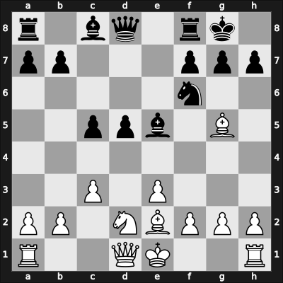 1947 Yugoslavia Ch – Round 5 – Trifunovic, Petar – 1/2-1/2 – Markovic, Miroslav – G23