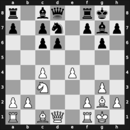1947 Yugoslavia Ch – Round 7 – Vukovic, Sava – 1/2-1/2 – Tot, Bora – G34
