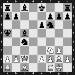 1947 Yugoslavia Ch – Round 8 – Milic, Borislav – 0-1 – Kulzinski, Nikolaj – G38