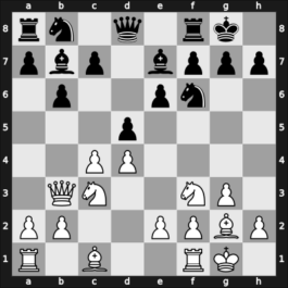 1947 Yugoslavia Ch – Round 8 – Trifunovic, Petar – 1-0 – Germek, Milan – G39