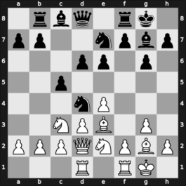 1947 Yugoslavia Ch – Round 8 – Puc, Stojan – 1/2-1/2 – Vukovic, Sava – G40