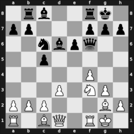 1947 Yugoslavia Ch – Round 13 – Kostic, Boris – 0-1 – Trifunovic, Petar – G64
