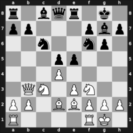 1947 Yugoslavia Ch – Round 15 – Bozic, Aleksandar – 1-0 – Markovic, Miroslav – G73