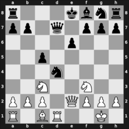 1948 Bad Gastein – Round 4 – Rossolimo, Nicolas – 1-0 – Mueller von Blumencron, Heiko – G29