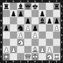 1948 Bad Gastein – Round 5 – Abrahams, Gerald – 1-0 – Galia, Karl – G34