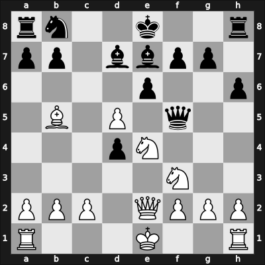 1948 Bad Gastein – Round 6 – Rossolimo, Nicolas – 1-0 – Bruckner, Guenther – G41