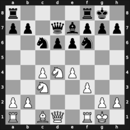 1948 Bad Gastein – Round 19 – Rossolimo, Nicolas – 1/2-1/2 – Danielsson, Gosta – G141