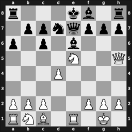 1948 Bad Nauheim – Round 1 – Niephaus, Walter – 1-0 – Unzicker, Wolfgang – G24