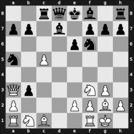 1948 Bad Nauheim – Round 1 – Rautenberg, Wilhelm – 0-1 – Unzicker, Wolfgang – G28