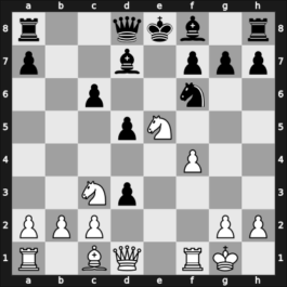 1948 Belgrade – Round 5 – Subaric, Mladen – 0-1 – Bozic, Aleksandar – G8
