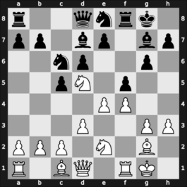 1948 Belgrade – Round 13 – Gligorić, Svetozar – 1-0 – Pirc, Vasja – G11