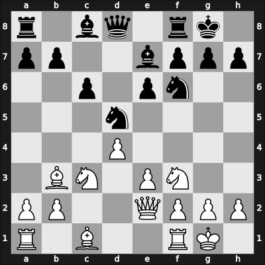 1948 Belgrade ch-YUG – Round 11 – Gligorić, Svetozar – 1-0 – Horvat, Rudolf – G10