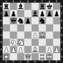 1948 Belgrade ch-YUG – Round 14 – Janosevic, Dragoljub – 0-1 – Gligorić, Svetozar – G13