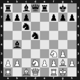 1948 Budapest – Round 1 – Benko, Pal – 1/2-1/2 – Barcza, Gedeon – G4