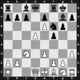 1948 Budapest – Round 1 – Gereben, Erno – 1-0 – Szollosi, Laszlo – G5