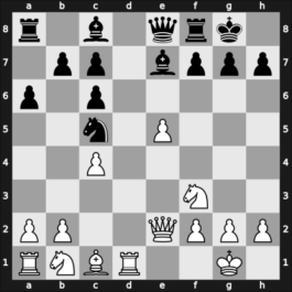 1948 Budapest – Round 1 – Gereben, Erno – 1/2-1/2 – Trifunovic, Petar – G9