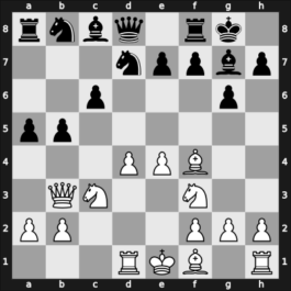 1948 Budapest – Round 6 – Wood, Baruch – 0-1 – Gereben, Erno – G33