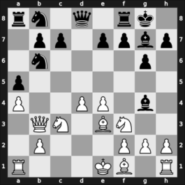 1948 Budapest – Round 6 – Szabo, Laszlo – 1-0 – Benko, Pal – G34