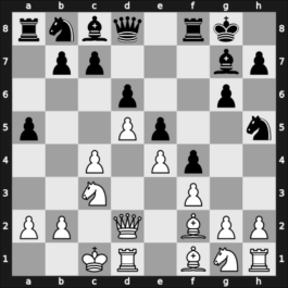 1948 Budapest – Round 8 – Gligorić, Svetozar – 1-0 – Wood, Baruch – G44