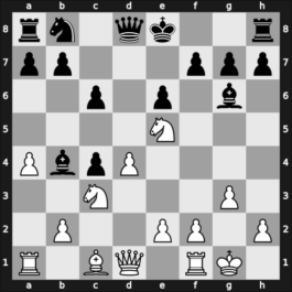 1948 Budapest – Round 9 – Tomovic, Vasilje – 0-1 – Trifunovic, Petar – G48