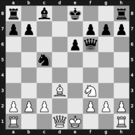 1948 Budapest – Round 9 – Szily, Jozsef – 1/2-1/2 – Foltys, Jan – G52