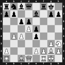 1948 Budapest Budapest HUN – Round 3 – Fuster, Geza – 0-1 – Gligoric, Svetozar – G4