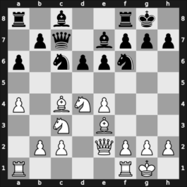 1948 Budapest Budapest HUN – Round 6 – Tartakower, Savielly – 1/2-1/2 – Radulescu, Mihai – G8