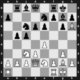 1948 Budapest HUN – Round 3 – Bakonyi, Elek – 0-1 – Barcza, Gedeon – G7