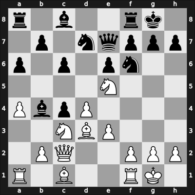 1948 Budapest HUN – Round 11 – Gereben, Erno – 1-0 – Füster, Géza – G16