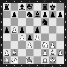 1948 Buenos Aires – Round 1 – Iliesco, Juan – 0-1 – Stahlberg, Gideon – G21