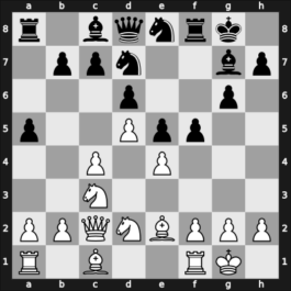 1948 Buenos Aires/La Plata it – Round 1 – Camara Bordon, Luis Marcos – 0-1 – Najdorf, Miguel – G15